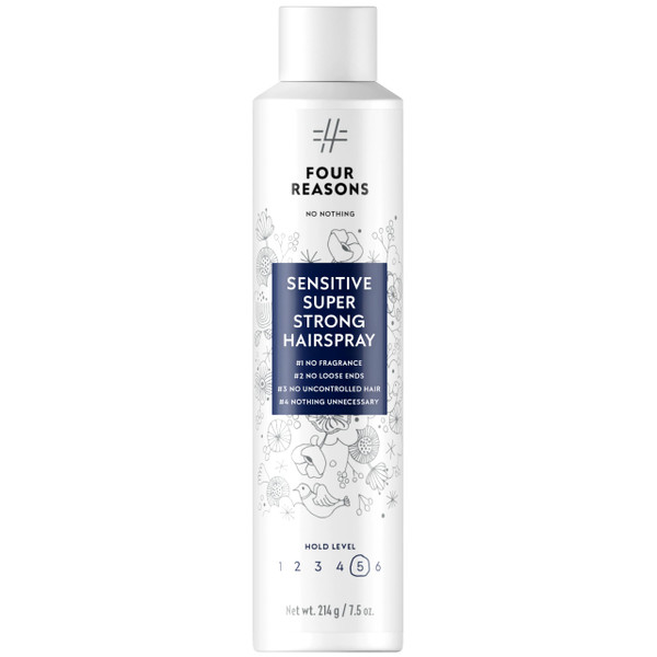 No nothing Super Strong Hairspray - Fragrance Free Hair Spray, 7.5 oz