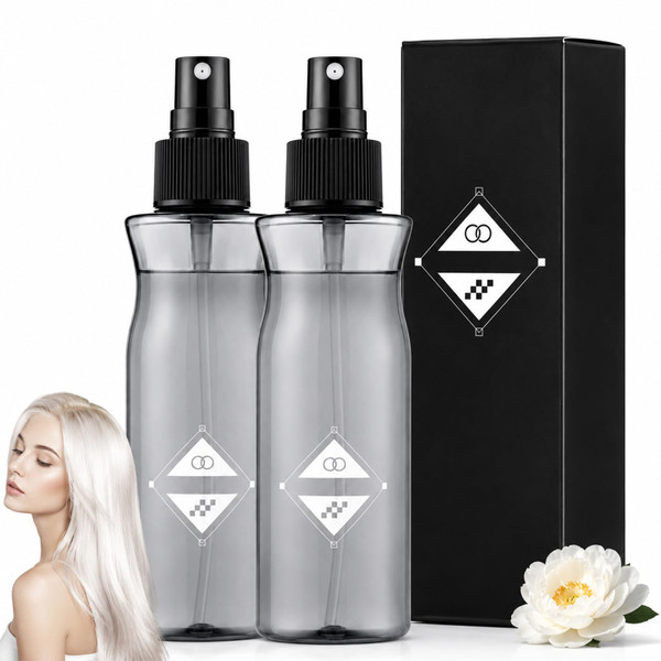 FUERHPSH Hair Leave-In Volumizing Styling Spray, Non Sticky Weightless Lift Hair Thickening Spray for Fine Flat Hair, Long Lasting Refreshing Hair Volumizer Spray for Women Men (2pcs)