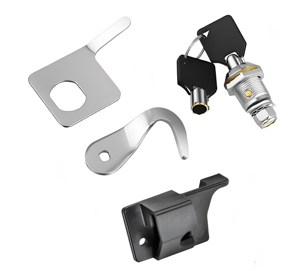TCMI Motorcycle Rear Trunk Tour-Pak Lock with Key, EZ Tour-Pak Lid Catch, Fits for 1985-2013 Touring and Trike models equipped with King, Ultra, or Razor-Pak Tour-Pak Luggage