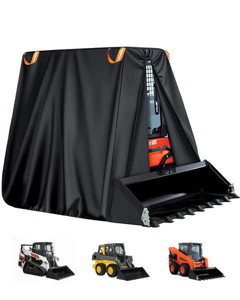 MDPROMCP Skid Steer Cover Waterproof Heavy Duty 420D Oxford Cloth