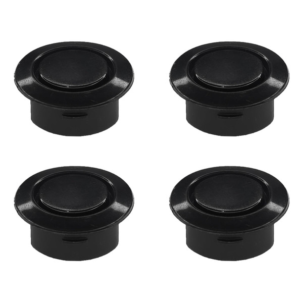SWQS 4 PCS Universal Car Rear Bumper Plugs Cover for Parking Sensor Radar Holes, Waterproof Plastic Front Rear Bumper Radar Sensor Hole Protective Cover, Car Accessories for 24-25mm Hole Protection