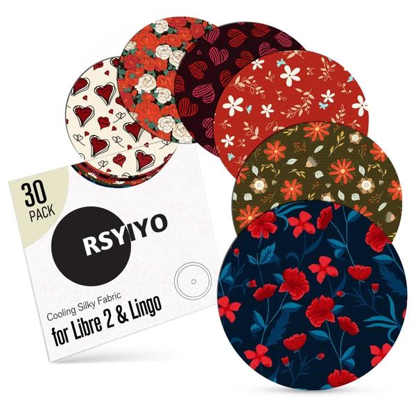RSYIYO Waterproof Libre 2 Plus Sensor Covers, 30Pack