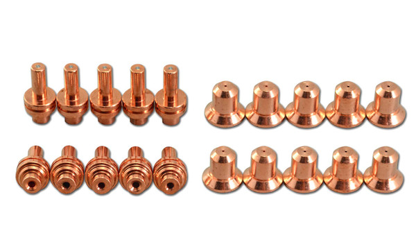 RIVERWELD Plasma Electrode Nozzle Extended 020382 120504 25A 20pcs