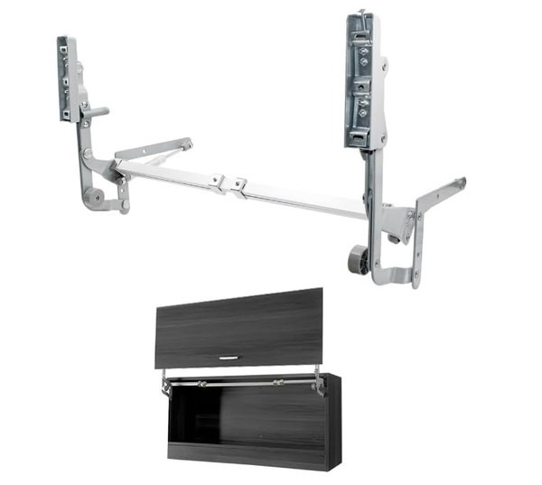 HOWHY Cabinet Door Hinges Vertical SwingLift Up,Hinges with Slow Closing