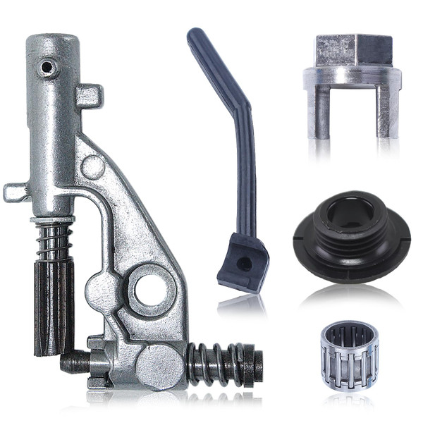 Adefol Oil Pump Pressure Line Kit & 502541603 Clutch Removal Tool for Husqvarna 455 Rancher 455E 460 Chainsaw, Clutch Removal Tool with Oil Pump Pinion Pressure Line Parts 544180104，537261501