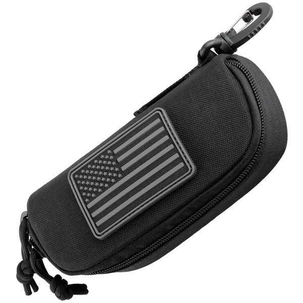 Wynex Tactical Molle Glasses Pouch, Shockproof Eyeglass Case for Glasses