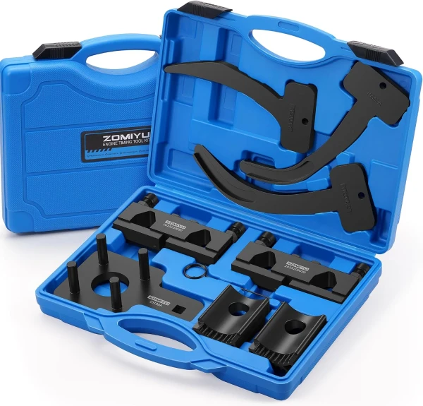 "3.6L Pentastar Timing Tool Kit with Crankshaft Pulley Wrench 9Pcs | Replaces 102 Size: 9Pcs Kit"