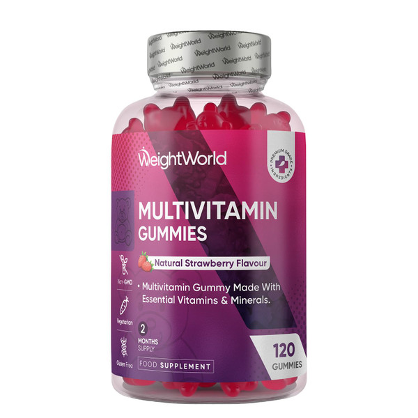 Multivitamin Gummies for Women & Men - 13 Ingredients - 120 Gummies