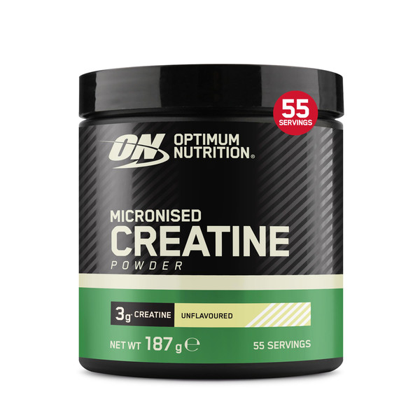 Optimum Nutrition Micronised Creatine Monohydrate Powder, 187g