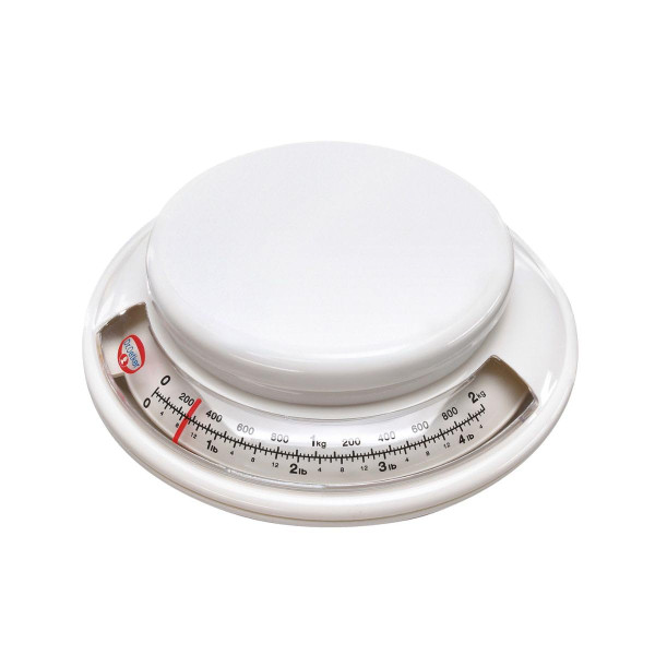 Dr.Oetker Scale, Plastic, White, 17.5 x 5.5 cm