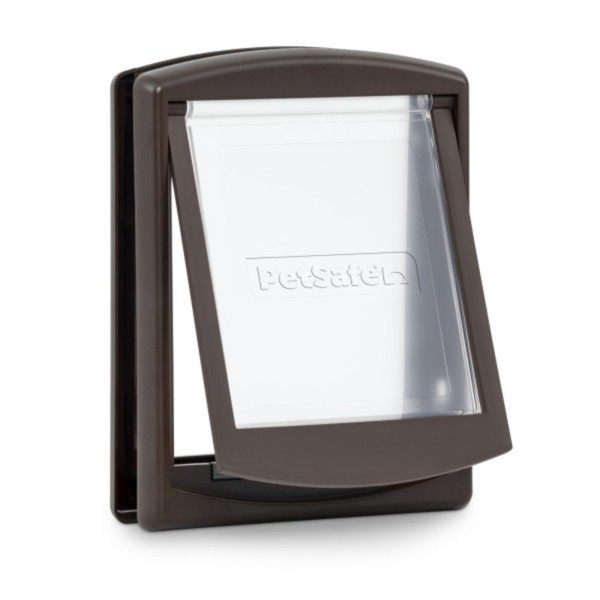 PetSafe Original 2 Way Pet Door, Small, Brown