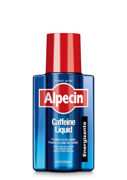 Alpecin Caffeine Liquid 200ml | Anti-Hair Loss Lotion for Men | Prevents Hair Loss with Caffeine, Zinc & Niacin Complex