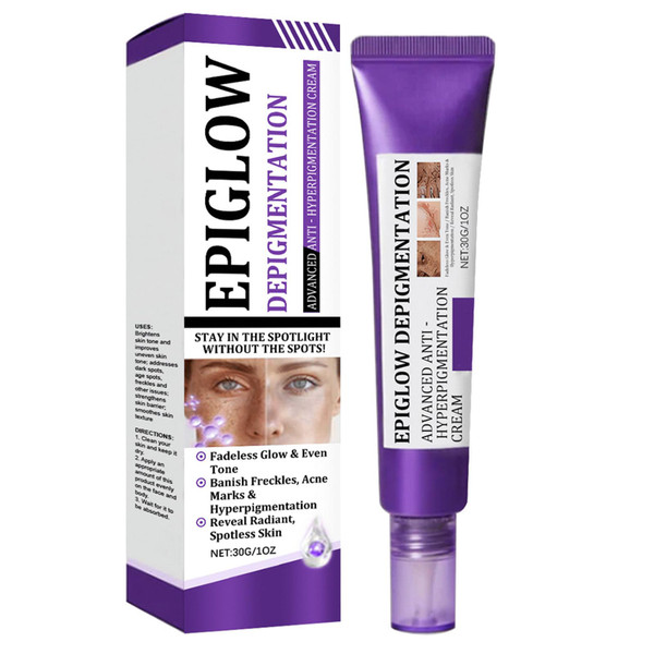 Epiglow Melanex Advanced Anti-Hyperpigmentation Cream, Dark Spot Remover for Face & Body, Pigmentation Removal Cream, Reduces Hyperpigmentation, Age Spots, Improve Skin Tone, for All Skin Types