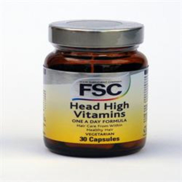 FSC Head High Hair Vitamins and Minerals - Pack of 30 Capsules
