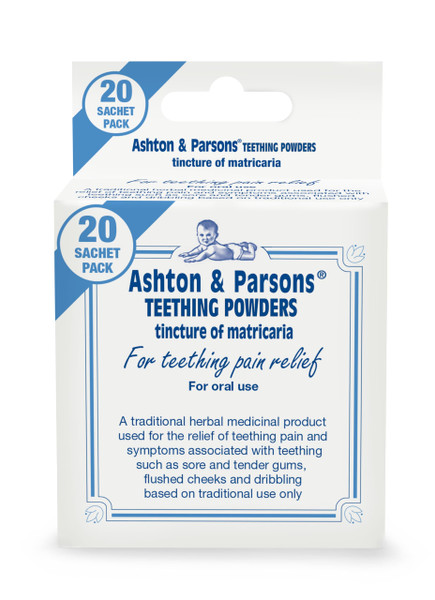 Ashton & Parsons Teething Powders, Pack of 20