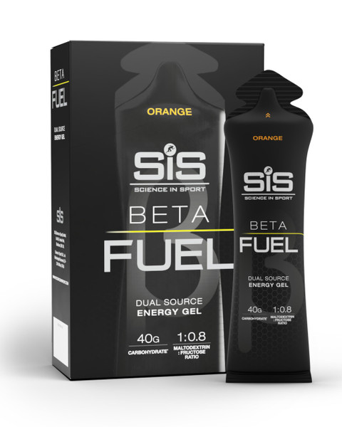 Science in Sport BETA Fuel Gels, Orange, 6 x 60ml