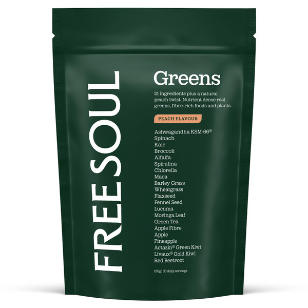 Free Soul Greens | 21 Superfoods & Adaptogens Including KSM-66 Ashwagandha