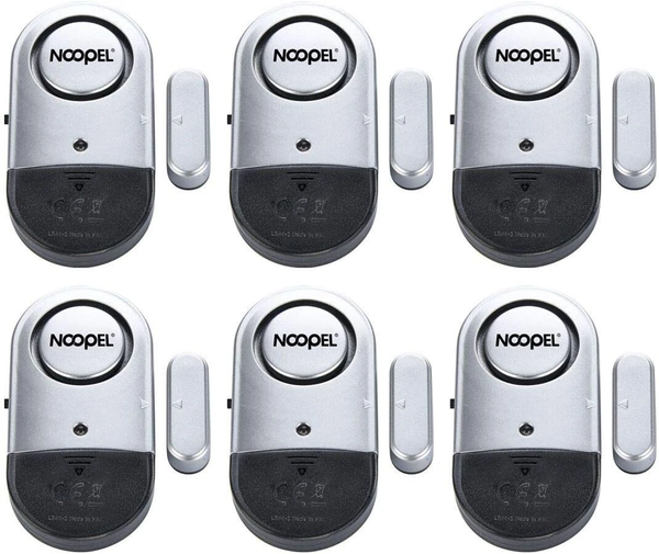 "Door Alarms for Kids Safety, 6 Pack 120Db Pool Alarm Sensor for Doors and Window Style: 6 Pack"