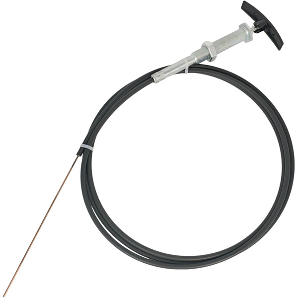 EZROAD TC96CNPB 96'' Valve Extension Cable w/Handle Compatible with Valterra RV Holding Tank Compatible with LeSalle Bristol Valve Sewer Dump Black Tank Recreational Vehicle Travel Trailer Camper