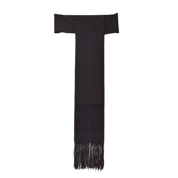 BLESSUME Priest Waist Belt Soutane Roman Choir Cassock Band Cincture Belt, Black, M