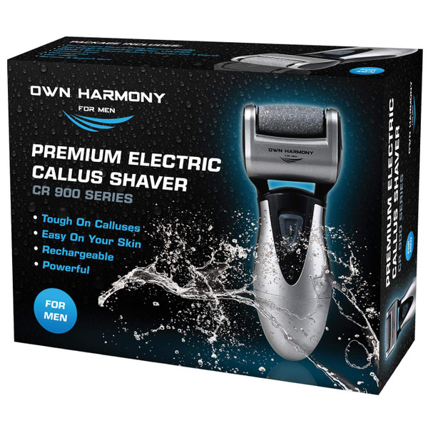 Own Harmony Electric Foot Callus Remover - Rechargeable Pedicure File Tool