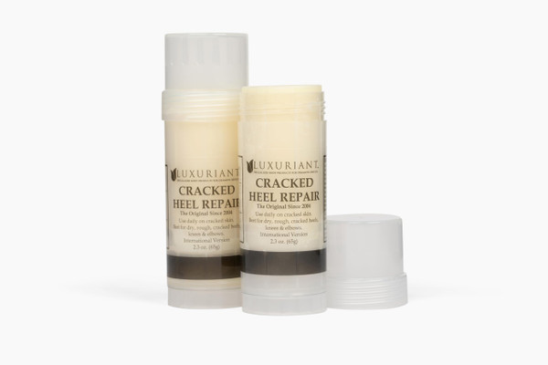 Luxuriant Cracked Heel Repair Twin Pack, The Original, Made in USA, 2.3 oz