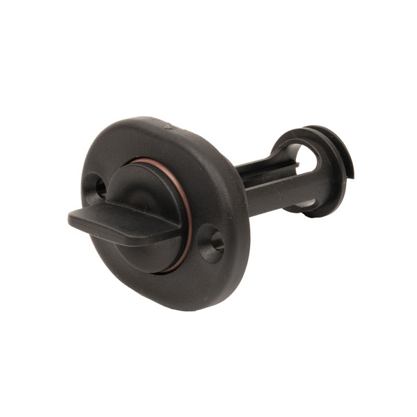 T-H Marine Drain Plug - Self-Retaining Screw-Type Boat Drain Plug - Fits 1 in Hole - Polypropylene with O-Ring Seal - Vibration Resistant - Ideal for Transoms, Wells, Coolers, and Tanks