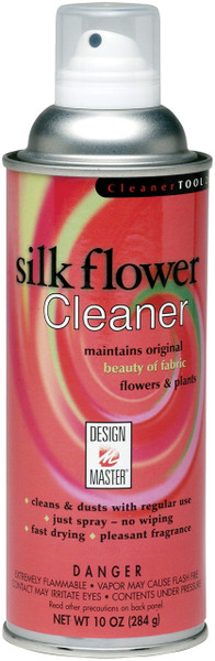Design Master 280 Silk Flower Cleaner Spray, 10-Ounce