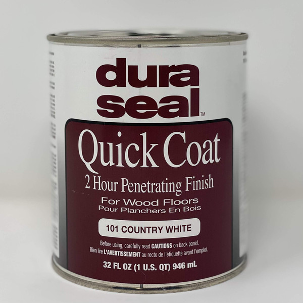 Dura Seal Penetrating Finish Quick Coat - Country White-quart