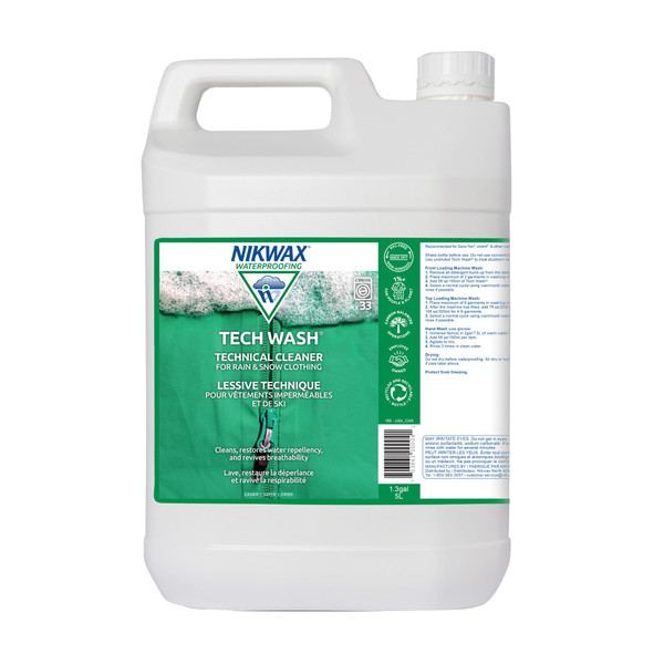 Nikwax Tech Wash 169 fl. oz., Technical Cleaner