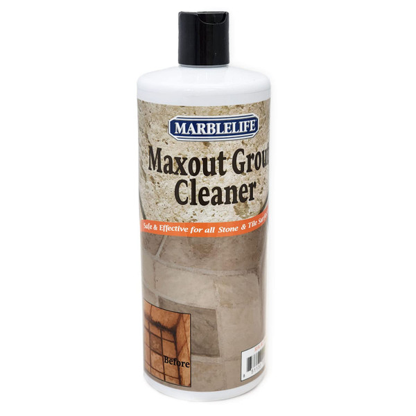 Marblelife Maxout Deep Grout Cleaner, Powerful Tile and Floor Cleaning Liquid, Ready to Use, 32oz