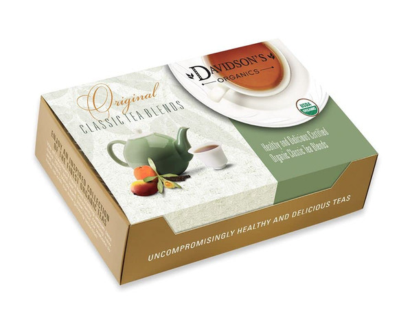 Davidson's Organics, Berry Essence, 100-count Individually Wrapped Tea Bags