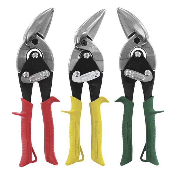 MIDWEST Aviation Snips Set, Left, Tin Snips