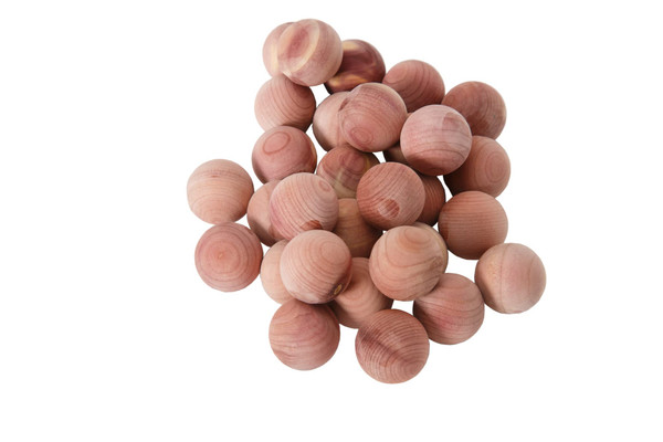 Cedar Balls for Clothes Storage - Cedar Essence Red Cedar Balls 100-Pack for Closet Protection,Moth Protection, Clothing Storage - Made in USA