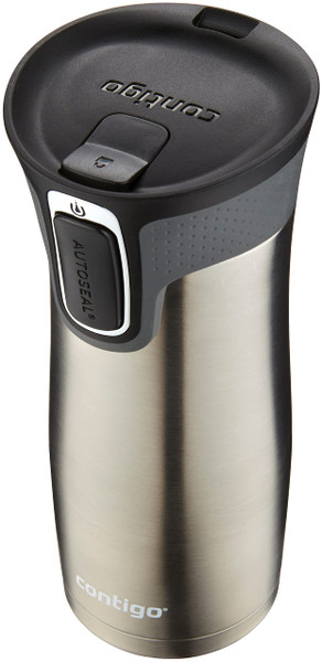 CONTIGO WLO100J01 West Loop AUTOSEAL Travel Mug, 16 oz, Stainless Steel