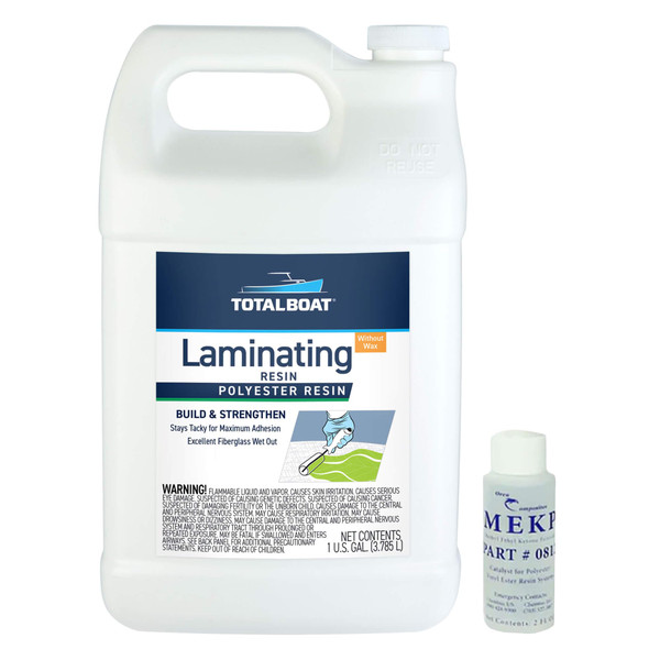 TotalBoat Polyester Laminating Resin for Fiberglass - Gallon