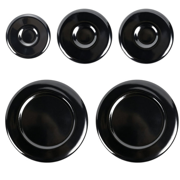 5 Pcs W10832694 Gas Stove Burner Cap, Compatible with Whirlpool Ranges