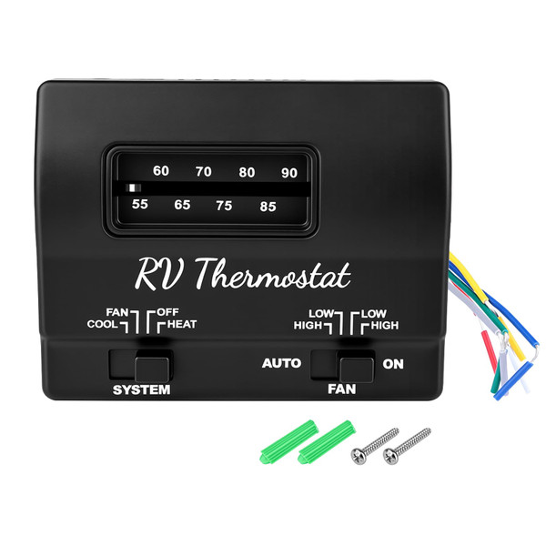 7330F3852 RV Thermostat Replacement for Coleman Mach Heat/Cool Control