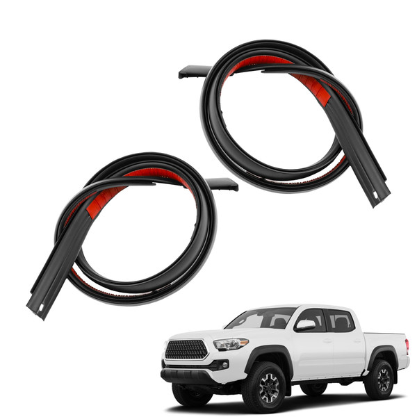 Motarithl Pair Roof Drip Molding Weatherstrip Compatible with Tacoma 16-23