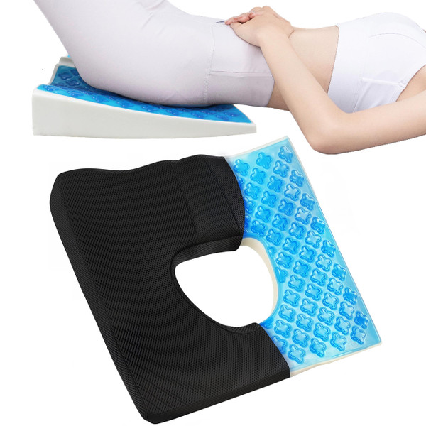 Bed Sore Cushions for Butt,Gel Pressure Sore Relief Pillow For Sleeping