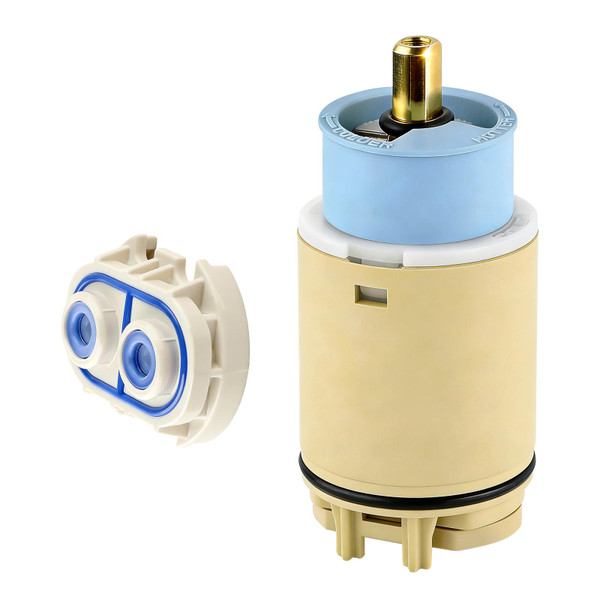 RP70538/RP73625 Single Function Pressure Balance Cartridge Replacement, Shower Cartridge Compatible with Peerless/Delta Single Handle Tub/Showers Faucet (Check Valve Included),Easy To Install,1 Pack