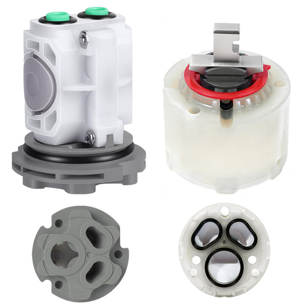 M952100-0070A Pressure Balancing Unit and 023529-0070A Cartridge, Compatible with American Standard Valve Shower Cartridge Replacement Kit for Tub and Shower Faucet Valves