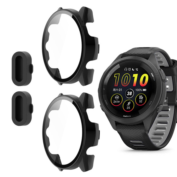 2 Pack for Garmin Forerunner 265 46mm Watch Screen Protector Anti-Scratch