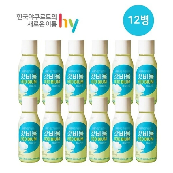 12 bottles of HWY Godbium Apple Mint / 에치와이 갓비움 애플민트 12병
