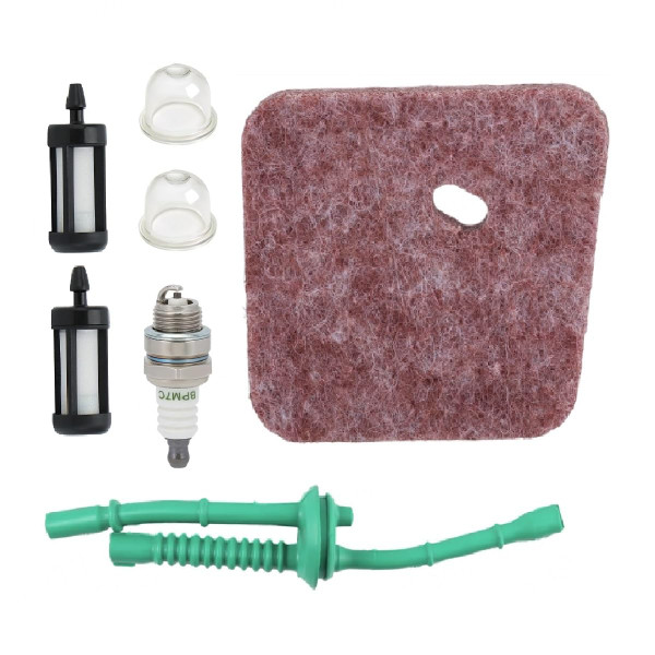Hipa Stihl FS45 FS55R FS55 Air Filter Primer Bulb Fuel Line Tune Up Kit