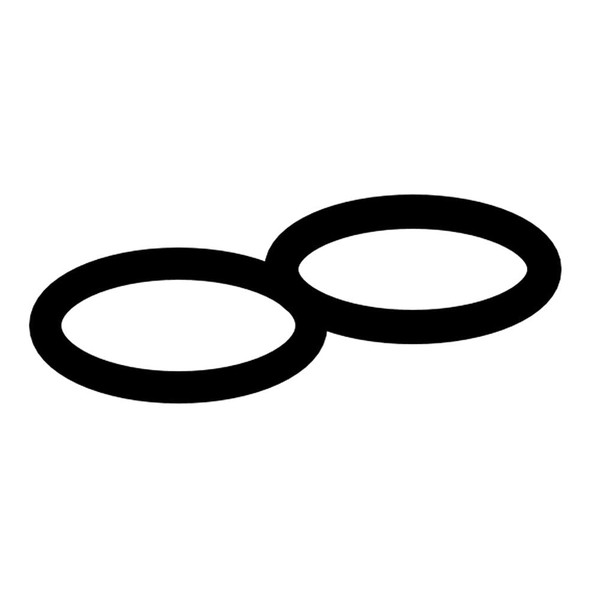 Kenmore 7081764 Water Softener Nozzle and Venturi Seal Genuine Original Equipment Manufacturer (OEM) Part Black