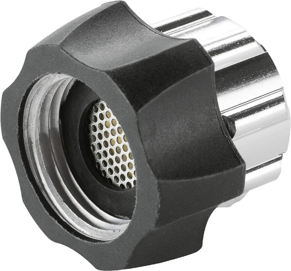 Karcher Universal Filtered Garden Hose Connector for Electric Pressure Washers, Black