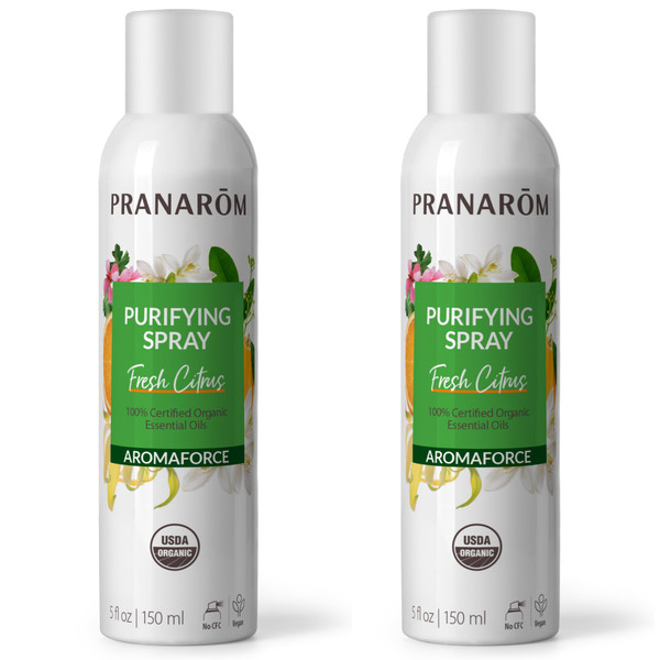 Pranarom Aromaforce Citrus Purifying Spray 2 Pack (2 x 150 ml)