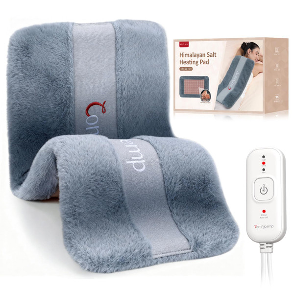 Comfytemp Heating Pad for Back, Weighted Heating Pads for Period, 12" x 24"