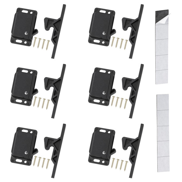 RV Drawer Latches and Catches, 6 Pack RV Cabinet Door Latches and Catches
